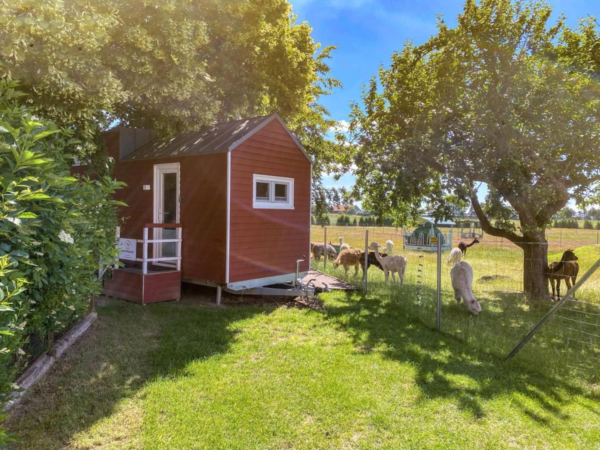 Tiny House Auf Der Alpaka Farm Villa Rubkow Exterior foto